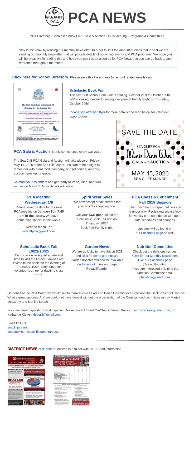 October 2019 - PCA News